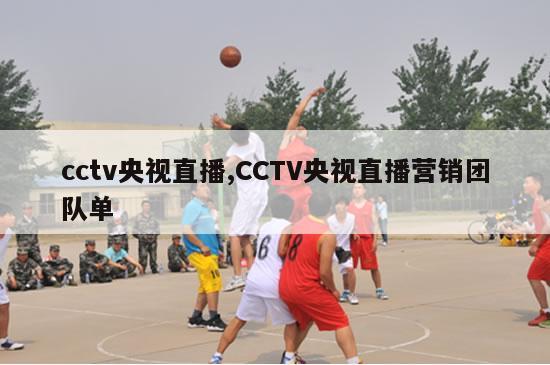 cctv央视直播,CCTV央视直播营销团队单