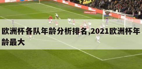 欧洲杯各队年龄分析排名,2021欧洲杯年龄最大