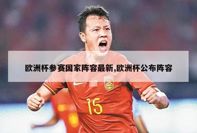 欧洲杯参赛国家阵容最新,欧洲杯公布阵容