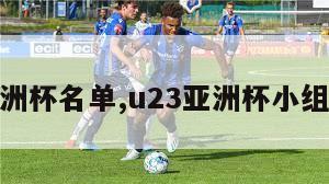 u23亚洲杯名单,u23亚洲杯小组积分榜