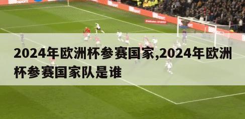 2024年欧洲杯参赛国家,2024年欧洲杯参赛国家队是谁